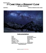It Came Upon a Midnight Clear Orchestra sheet music cover
